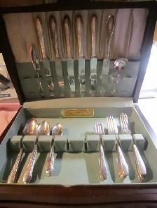 #19-57B  GARDENIA silverware set for 6 - Photo 2