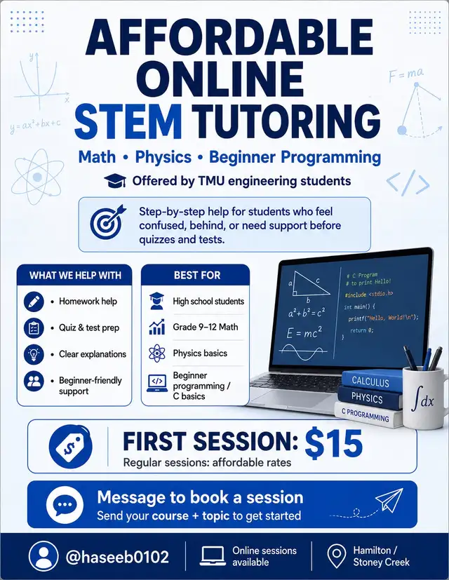 Hamilton tutoring