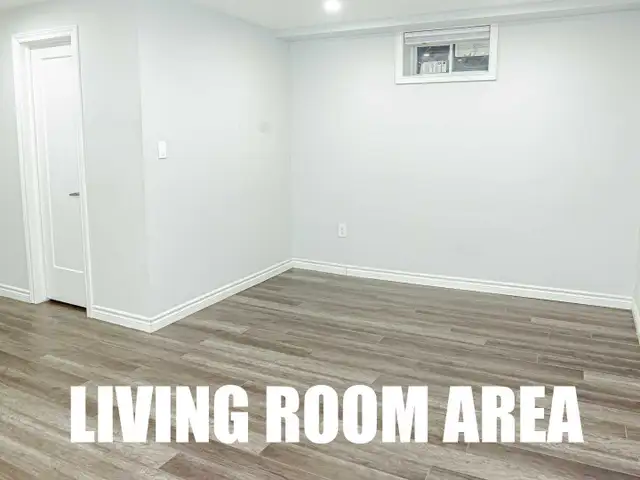 1 bedroom 1 bathroom entire basement $1550 per month