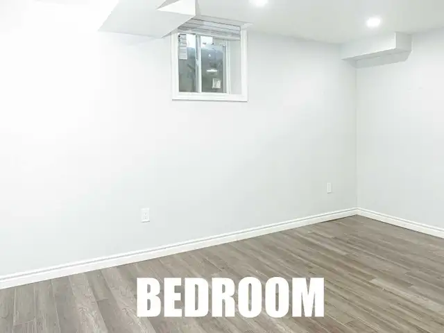 1 bedroom 1 bathroom full basement $1600 per month