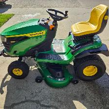 2023 John Deere S160 48' deck lawn tractor - Photo 2