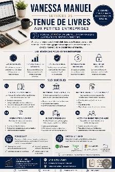 Services de tenue de livres – Plus de 10 ans d’expérience