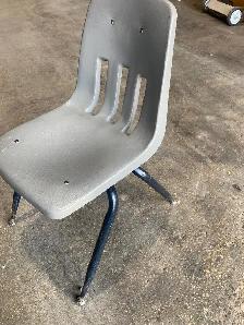 Children's Chairs 17' from floor to seat.