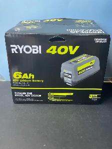 OPEN BOX RYOBI 40V 6AH OP4060A1