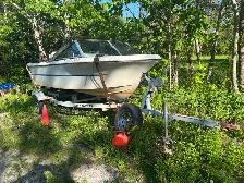 Boat and trailer for parts