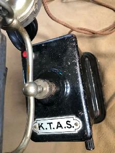 Antique K.T.A.S. KTAS Kjobenhavns Telefon Aktieselskab Telephone