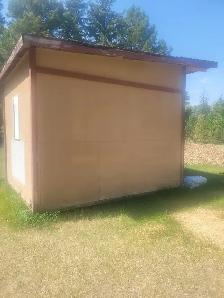 12' high horse shelter