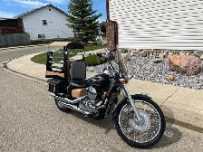 2007 750 Honda with custom belt dog carrier - Photo 3