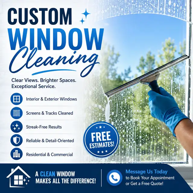 Custom window cleaning