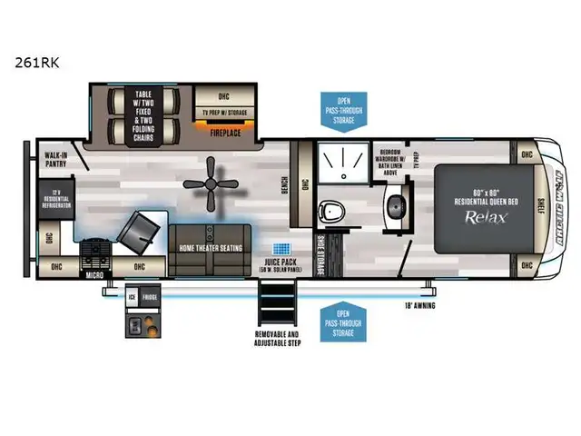 2023 Forest River RV Cherokee Arctic Wolf 261RK