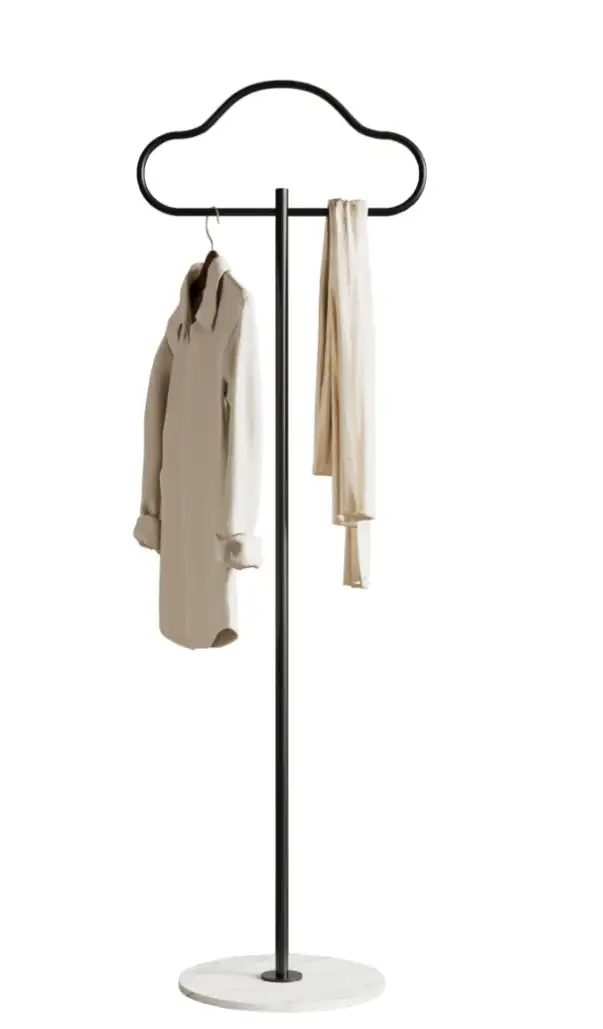 Floor clothes hanger black