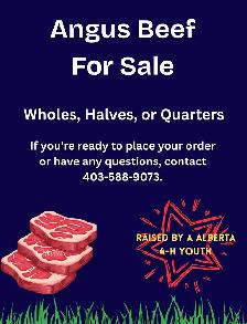 Beef for sale!!