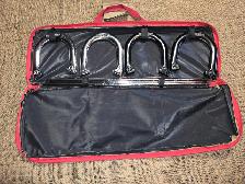 BUDWEISER OFFICIAL HORSESHOE SET - Photo 2