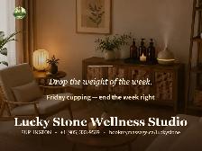 Drop the weight of the week.Cupping therapy to help release te
