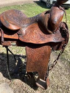 Vintage Eamor Roping Saddle - Photo 2