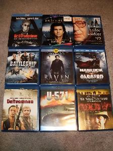 BLU-RAY BUNDLE, $40.