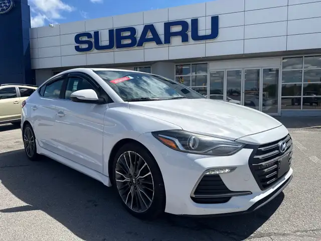 2018 Hyundai Elantra Sport Sport! HTD Leather, NAV!