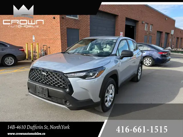 2024 Toyota Corolla Cross L FWD, ONE OWNER, NO ACCIDENT