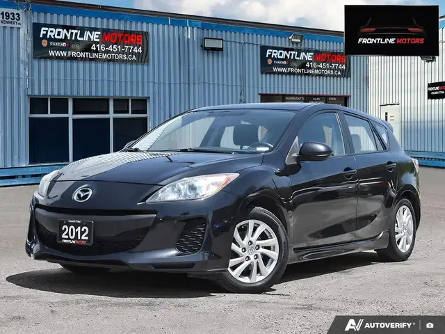 2012 Mazda Mazda3 Sport GS-SKY 6-Speed Manual