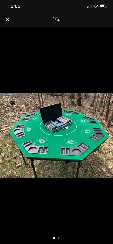 Poker table