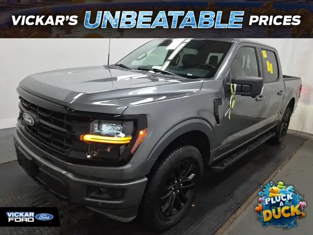 2024 Ford F-150 XLT 303A Black Appearance FX-4 Off-road Pkg
