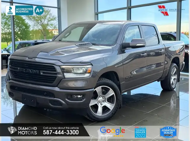 2020 Ram 1500 Sport 4x4 Crew Cab 5'7' Box - Harman Kardon Sound