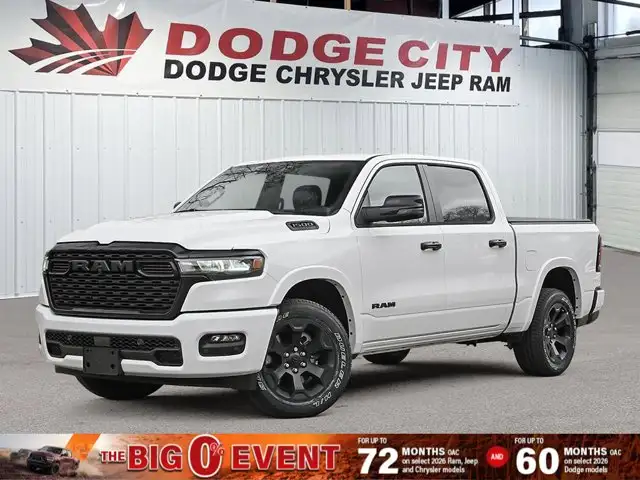 2026 Ram 1500 Big Horn Night Edition | Heated Bucket Seats