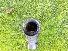Plumbing pipe connector 3 x 3 x2 - Photo 2