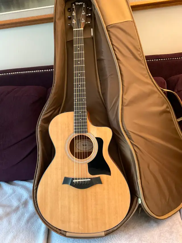 Taylor CE112 Acoustic/Electric Guitar & Case (MINT)