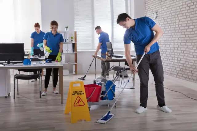 cleaning position