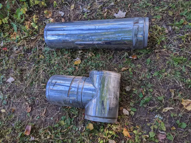 cheminée pour poele à bois (tuyau) 8'
