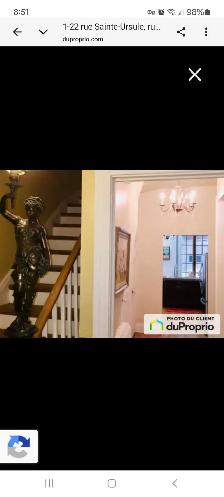 Présentation du 22, rue Ste-Ursule : élégant condo! - Photo 4