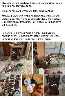 HUGE ESTATE SALE.  Lots of Antiques and Collectables