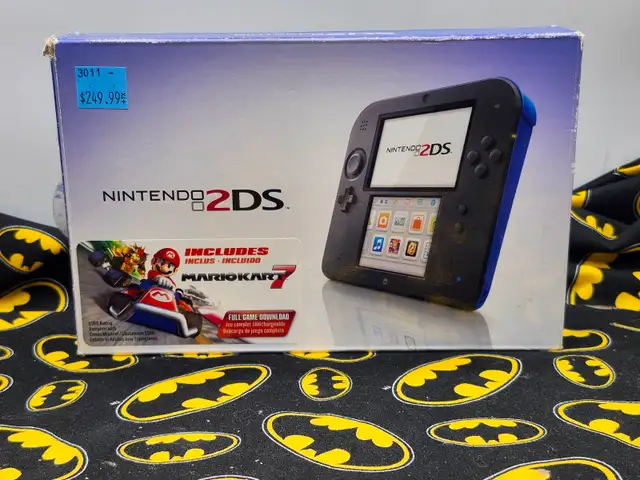 Nintendo 2DS - In Box with Stylus - Blue