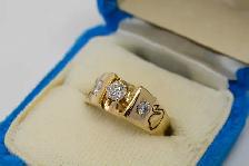14K .57TDW SWAN RING - Photo 3
