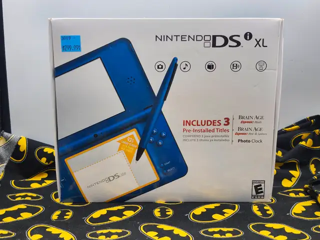 Nintendo DSi XL - In Box with Stylus - Blue (#3009)