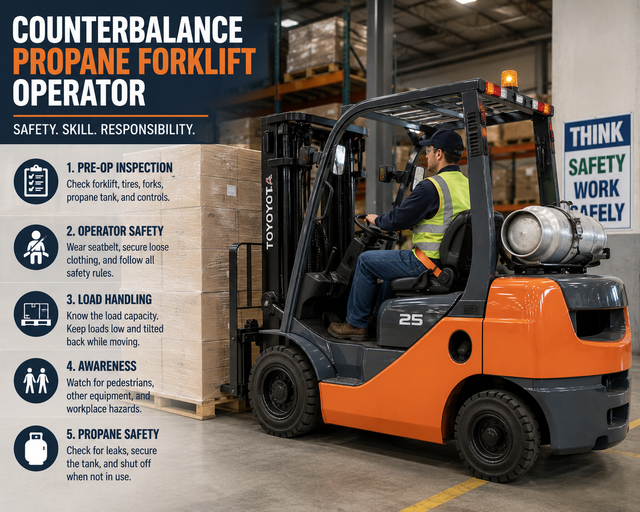 Forklift Operator (Counterbalance Propane)
