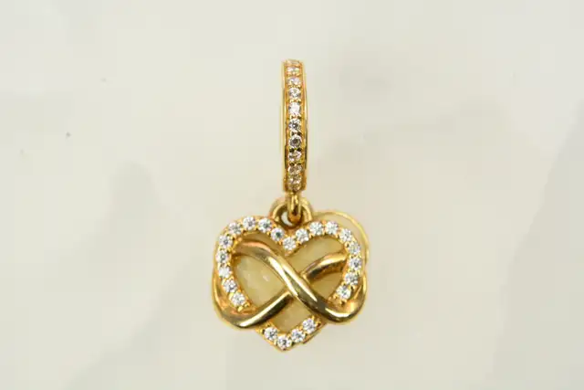 14K SPARKLING INFINITY PANDORA CHARM