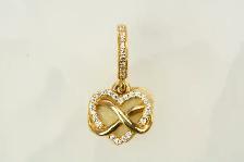 14K SPARKLING INFINITY PANDORA CHARM