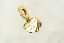 14K SPARKLING INFINITY PANDORA CHARM - Photo 4