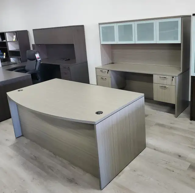 Executive Desk Medium Ash From $1199NEW