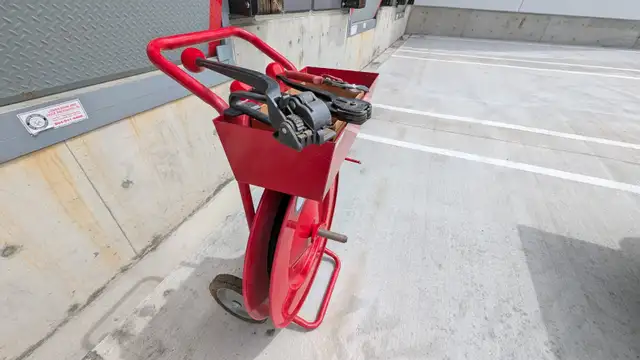 Steel shipping bander tools & cart