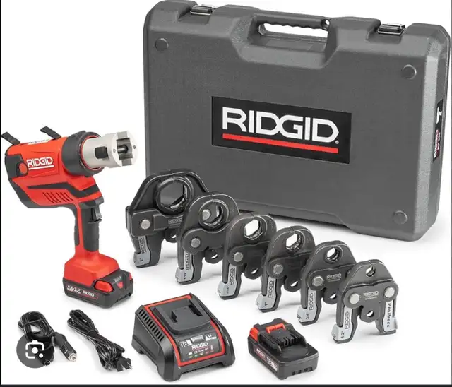 Ridgid Pro Press RP350 with copper Jaws to 2 inch