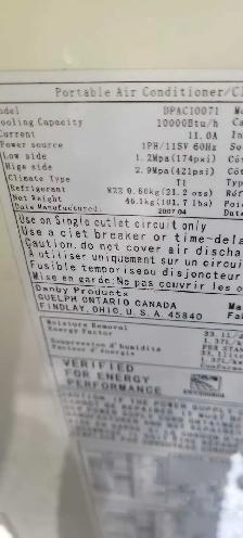 Portable air condition - Photo 2