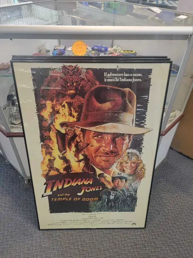 Indiana Jones & The Temple of Doom Movie Poster