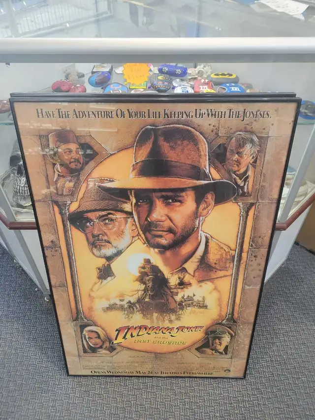 Indiana Jones & The Last Crusade Movie Poster