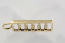 10K DIAMOND ABACUS PENDANT - Photo 6