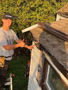 $1000-$1500 weekly gutter/eavestrough installer