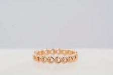 PANDORA RG BAND OF HEARTS RING - Photo 2