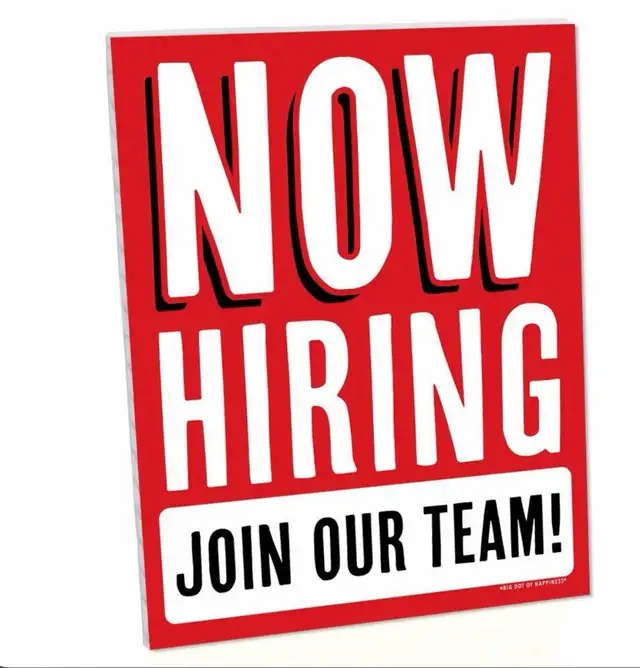 Hiring Now